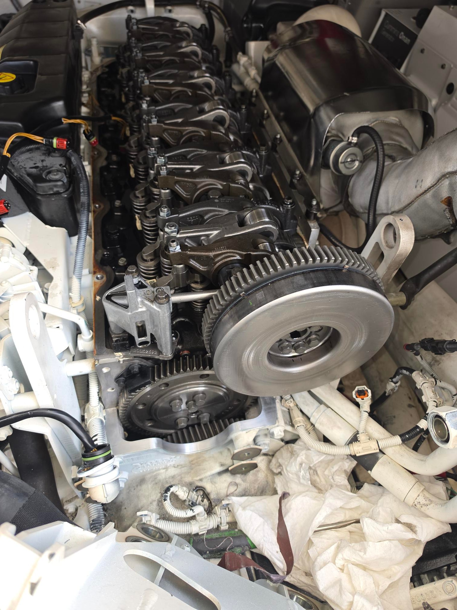 Marine Engine Interior Work